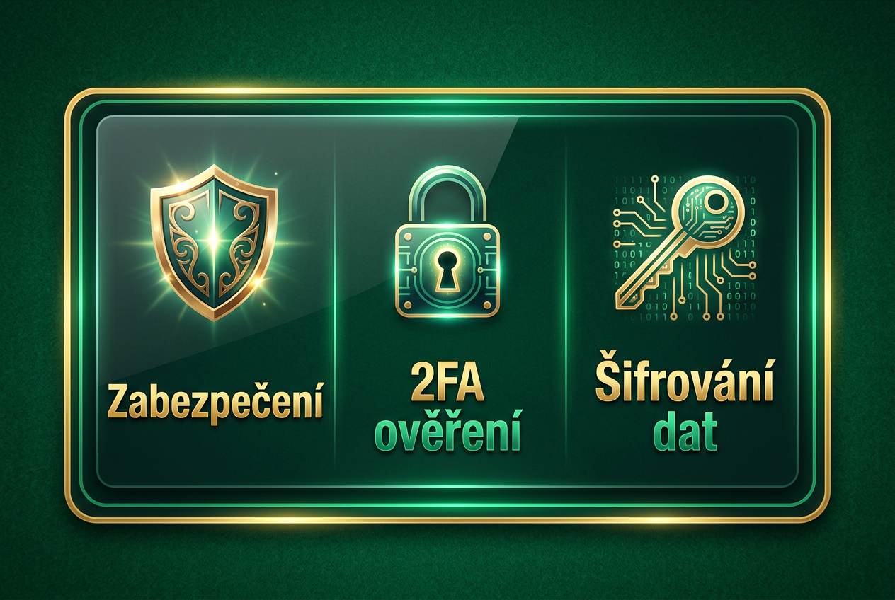 Infografika zobrazující bezpečnostní prvky digitální platby